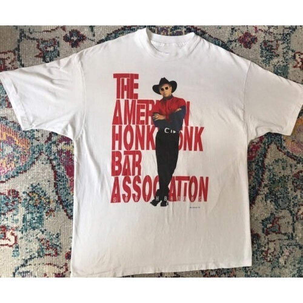 Vintage Garth Brooks 1993 American Honky Tonk Bar Association Tour Shirt